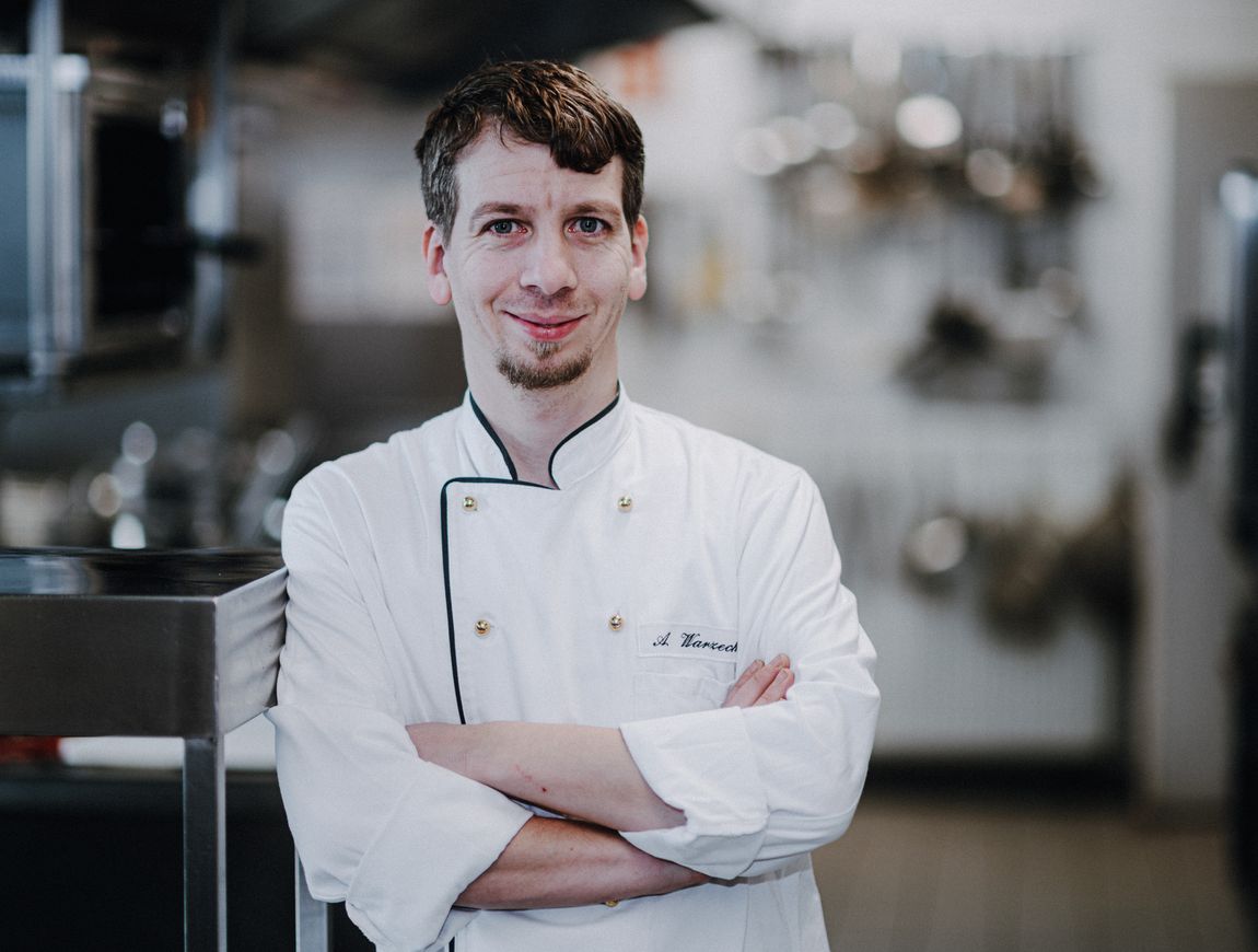 Küchenchef Andreas Warzecha