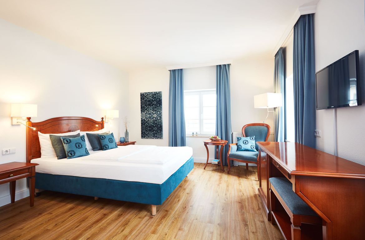Bild Komfortzimmer mit Full HD Flattscreen im Hotel Prinzregent